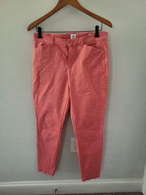 GAP Coral Pink Casual Pants